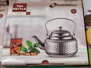 Bouilloire Martelé Induction INOX 1.4 L