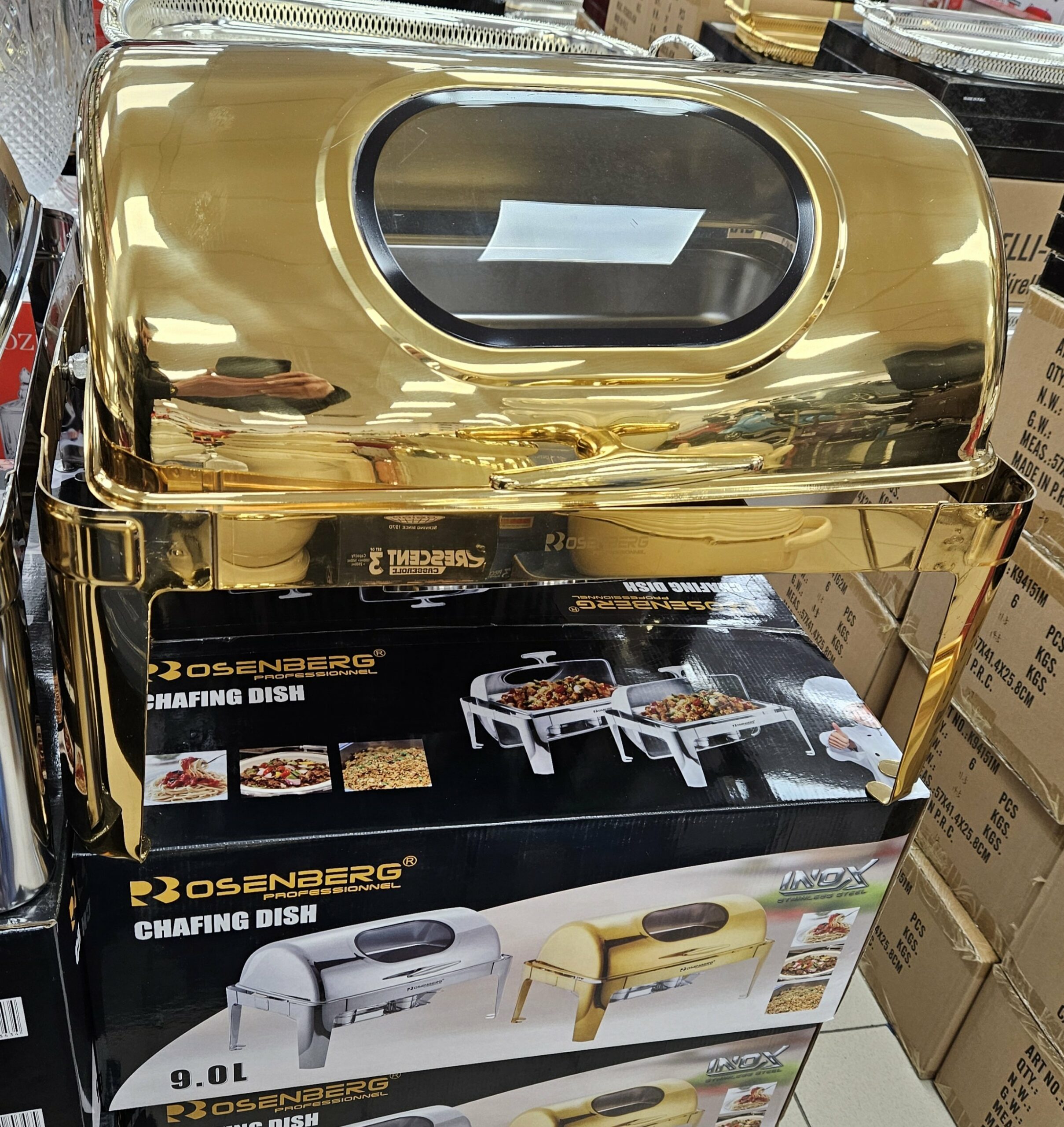 Chafing Dish 9 L Doré