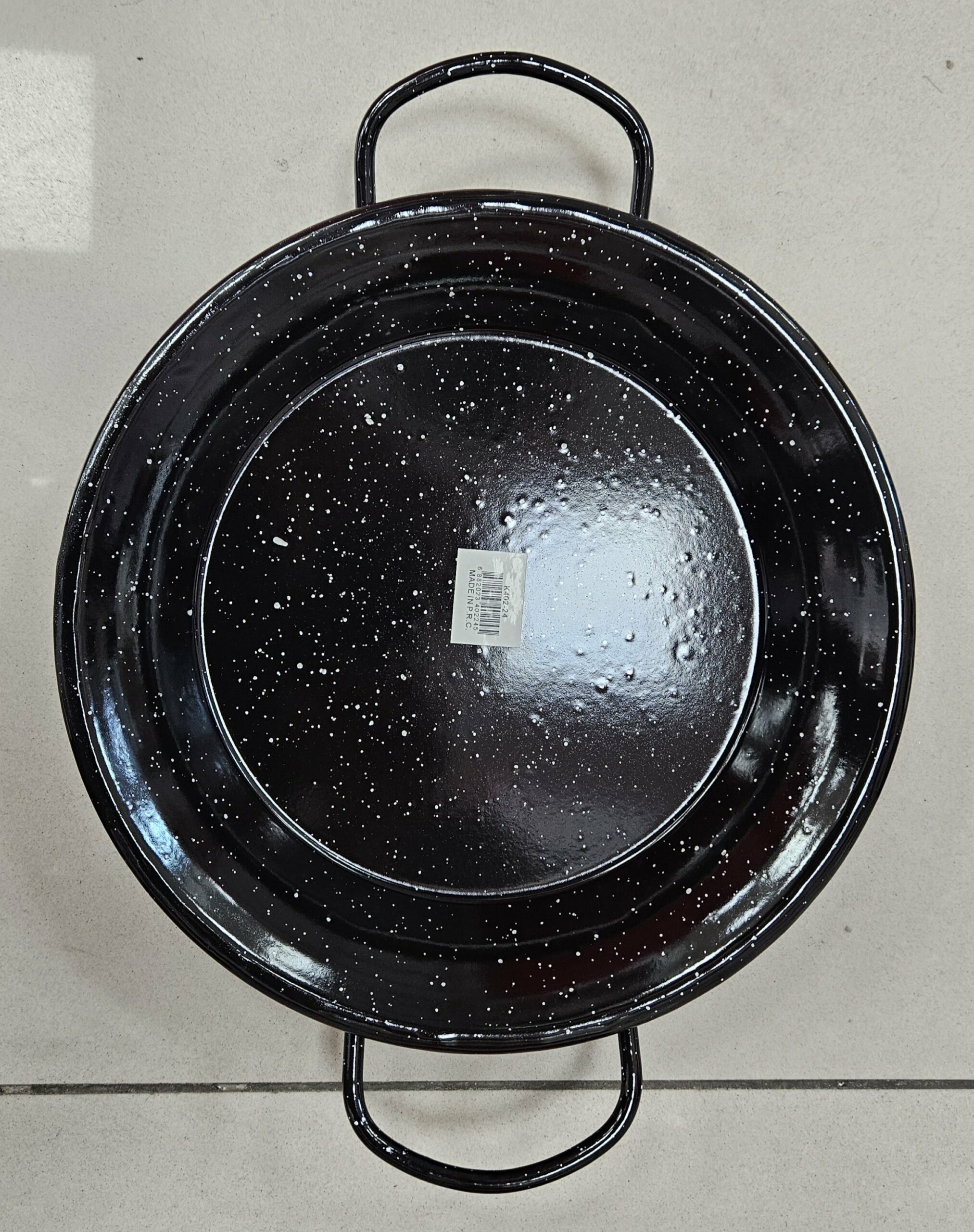 Paella Pan Émaillé - 24 CM