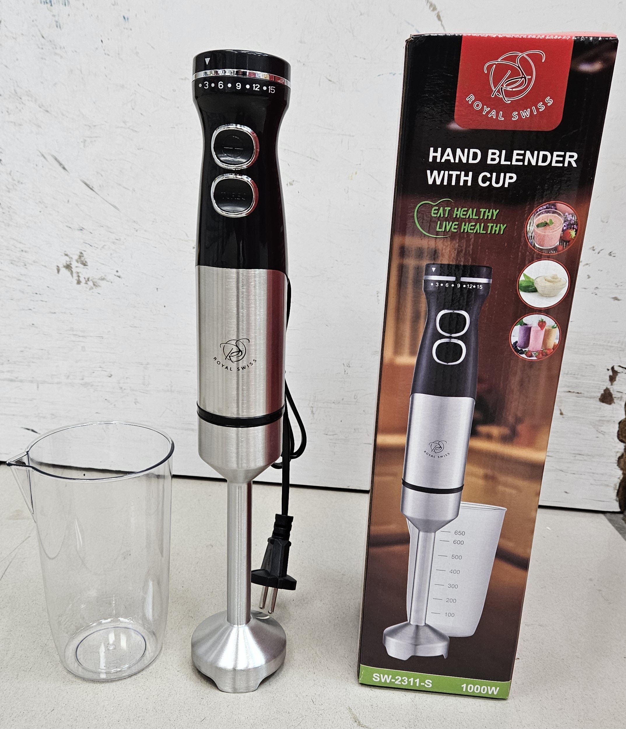 Mixeur Plongeant INOX 1000 W