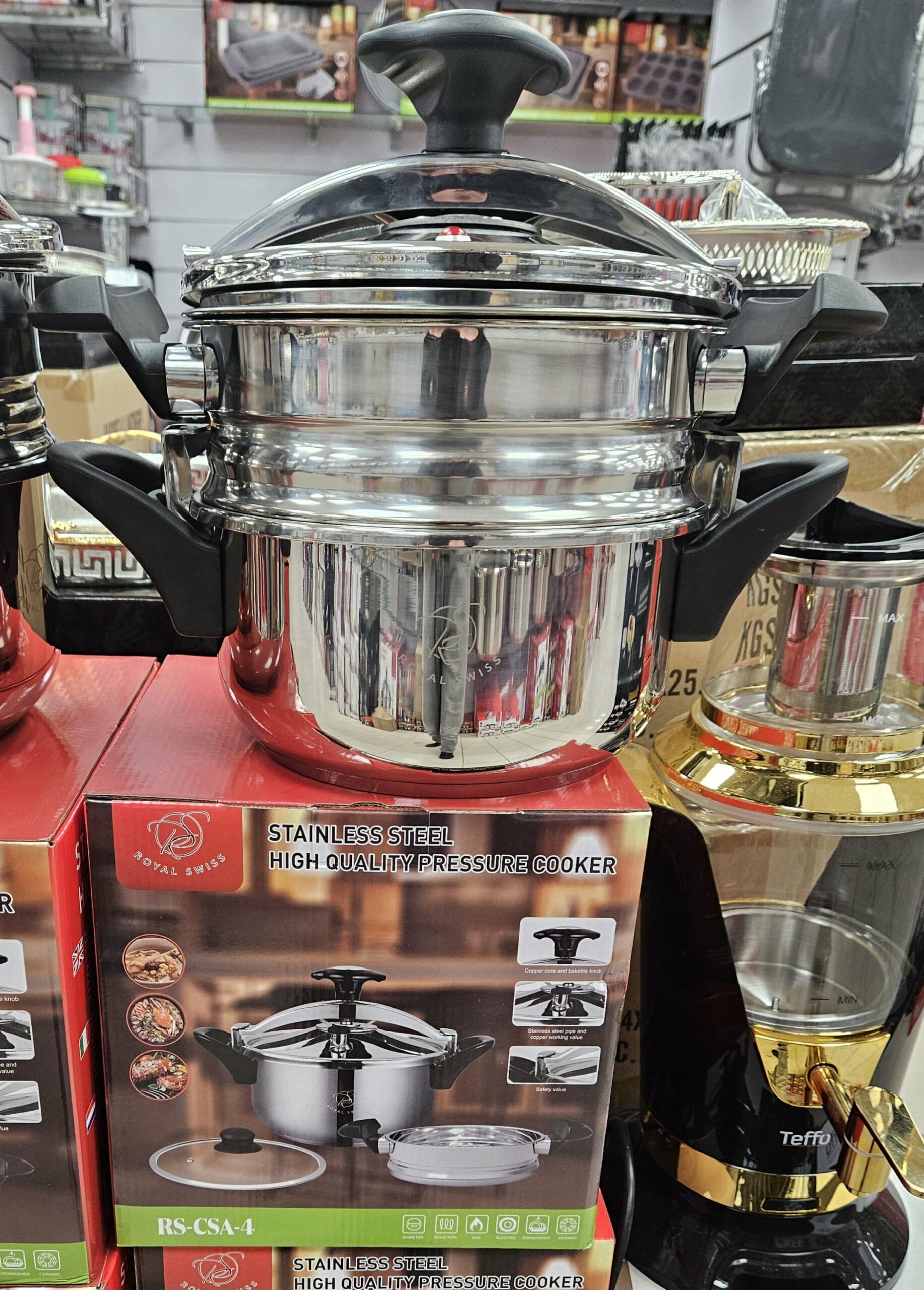 Cocotte + Couscoussier INOX 4 L