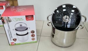Couscoussier INOX Pierre 14 L