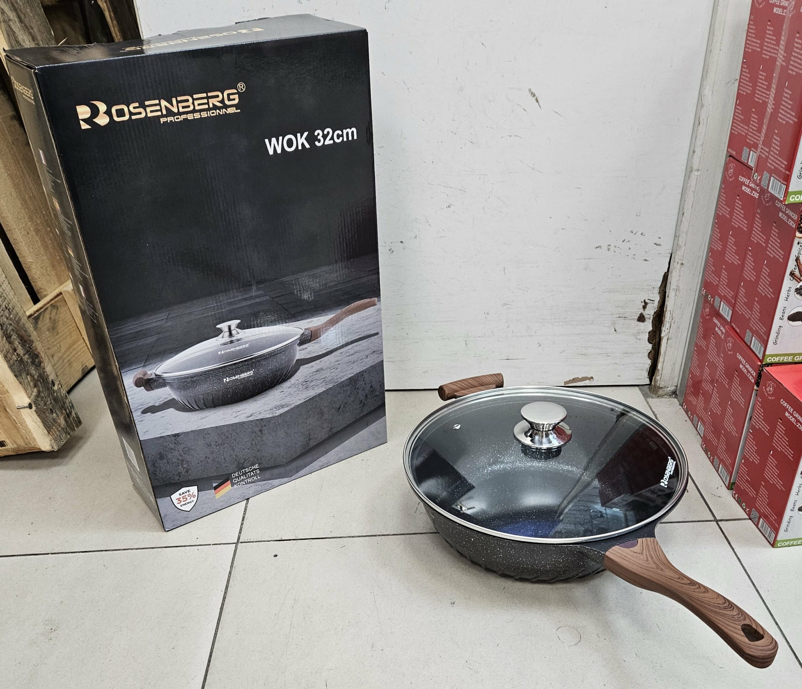 Wok 32 CM - Eb