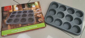 Moule à Gâteau - Muffins X12