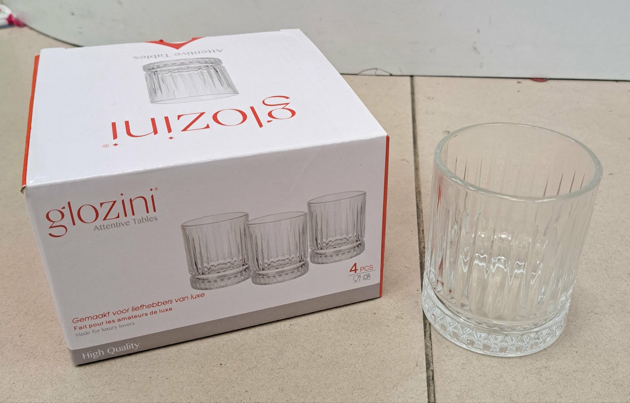 Verre Petit X4 - Qy857