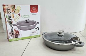Shallow - Sautoir 32 CM Gris