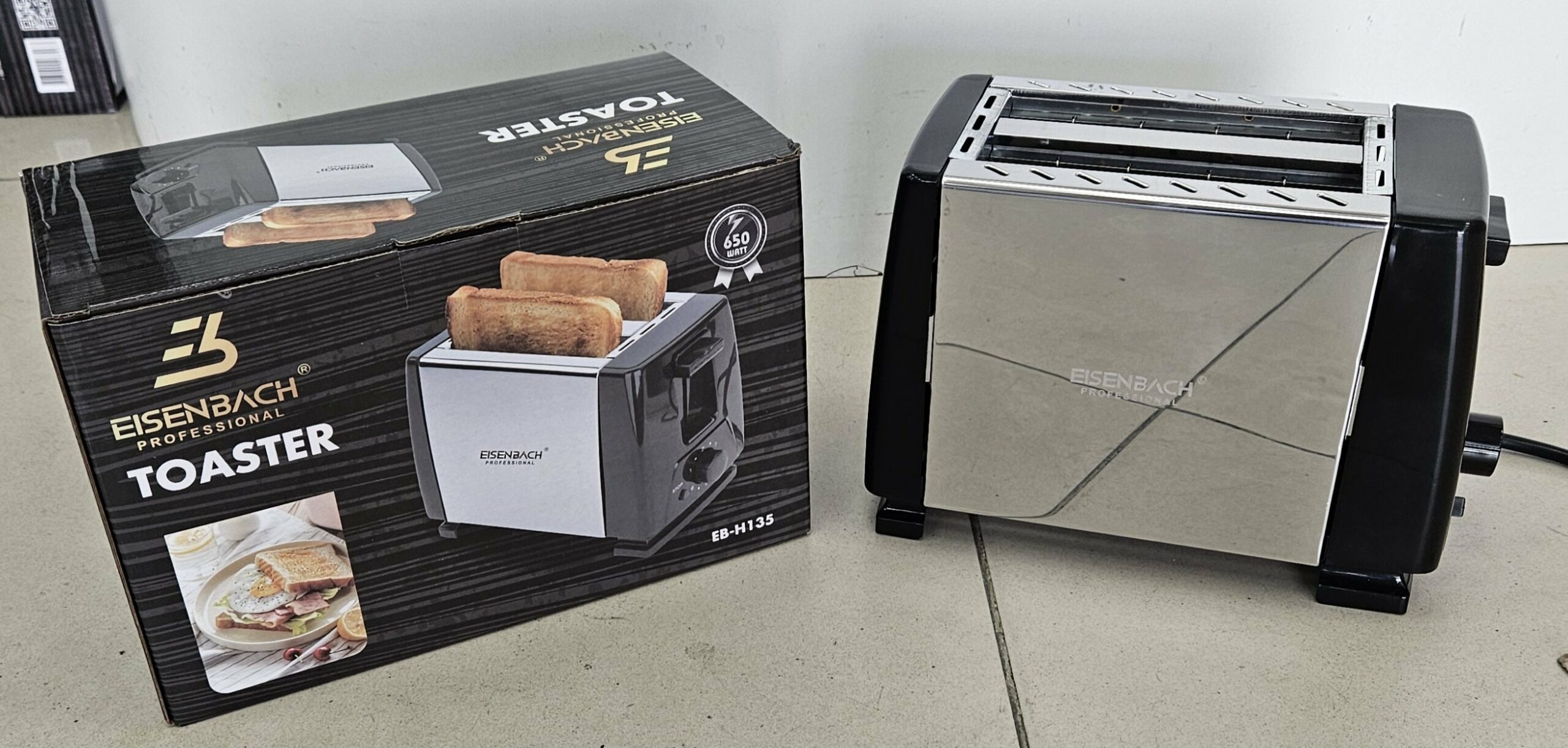 Toaster INOX 2 Fentes Eb