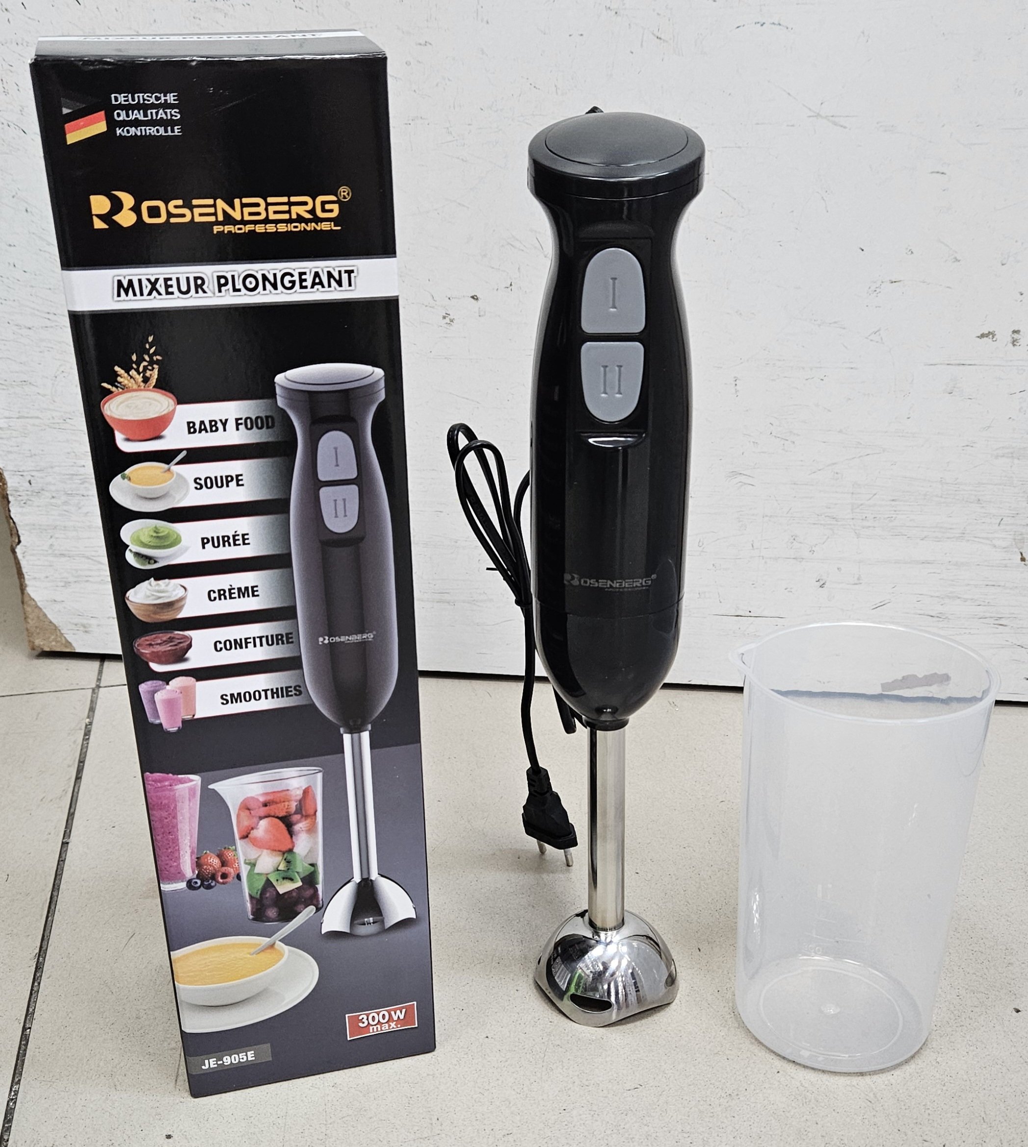 Mixeur Plongeant 300 W - Rb