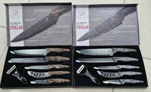 Boite de Couteaux Bois - Rs-w6