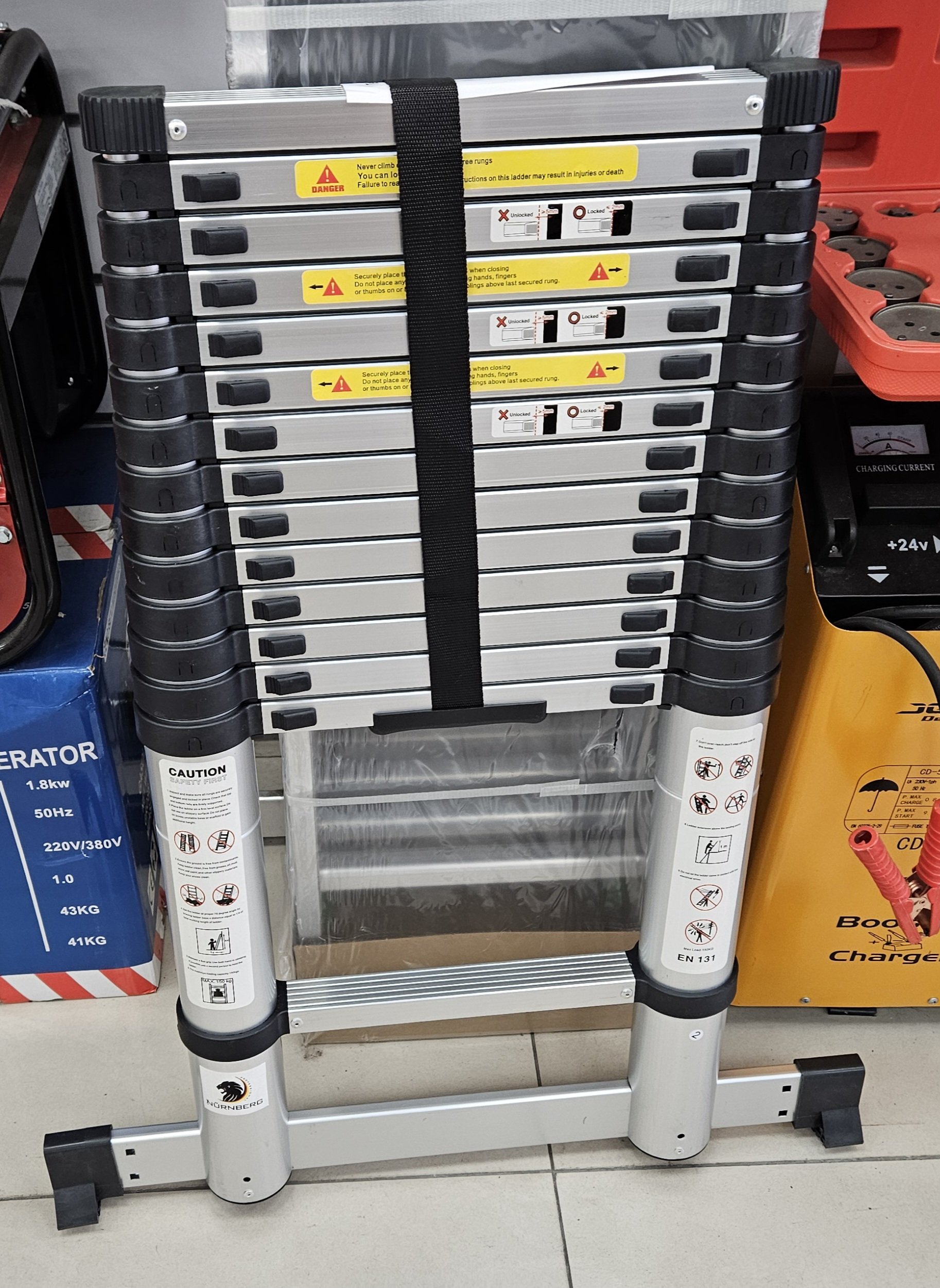 Échelle Téléscopique 4.4M - Outillage professionnel