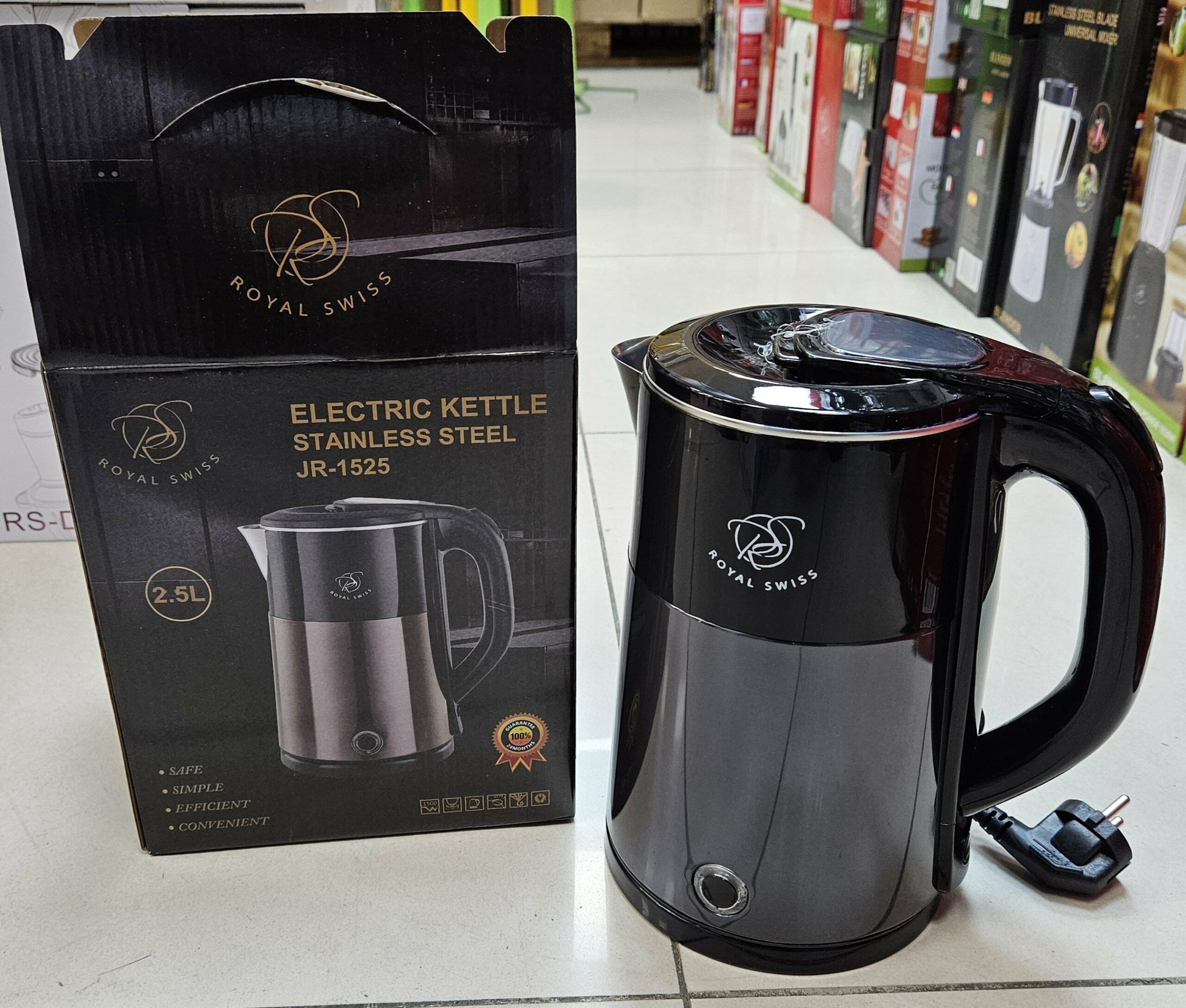 Bouilloire 2.5 L Noir
