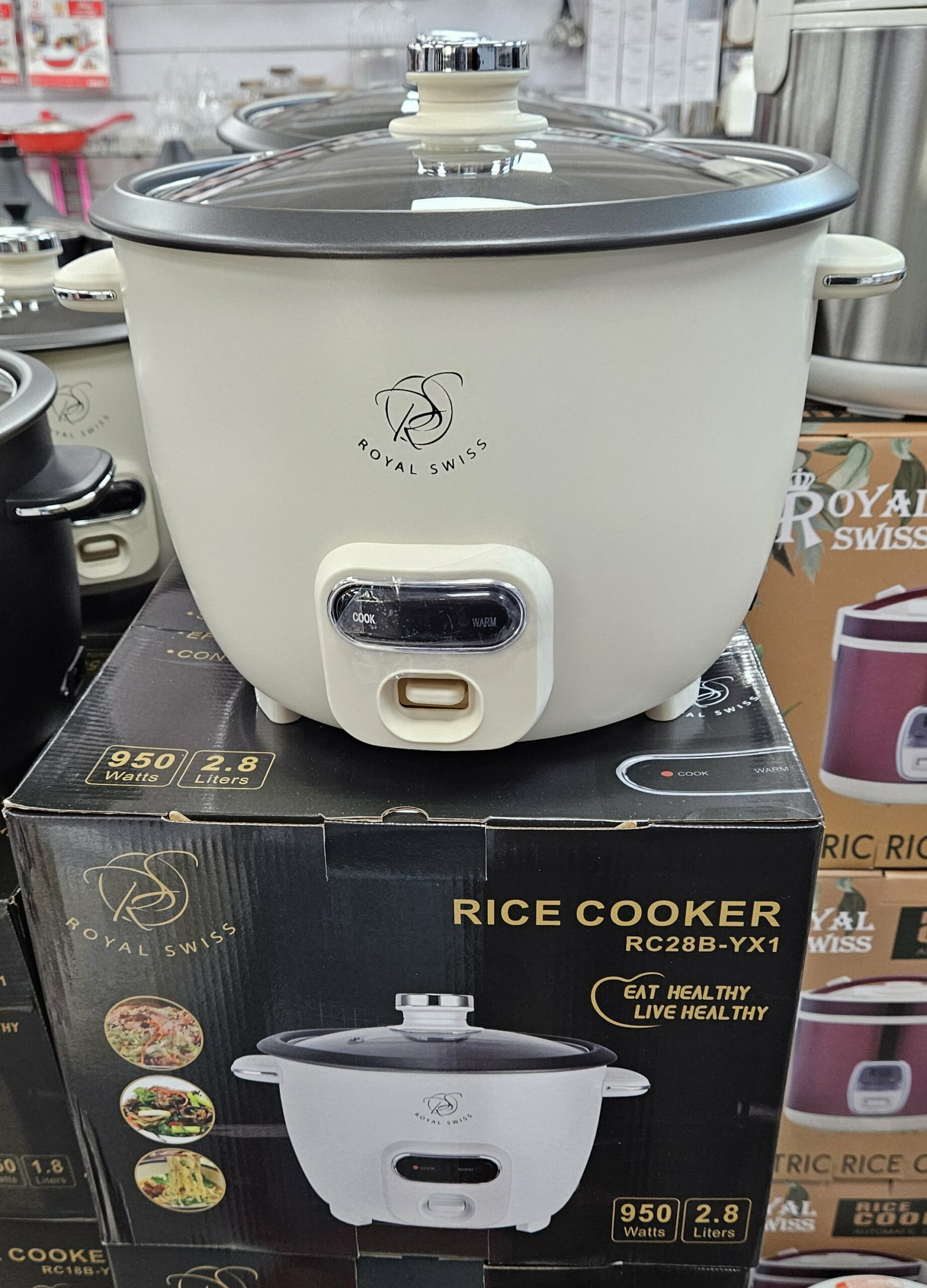 Cuiseur de Riz 2.8 L Blanc