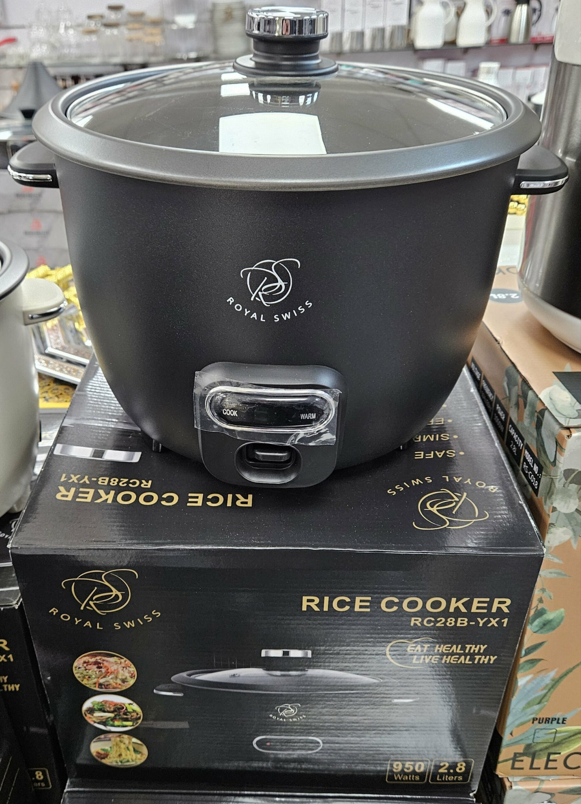 Cuiseur de Riz 2.8 L Noir