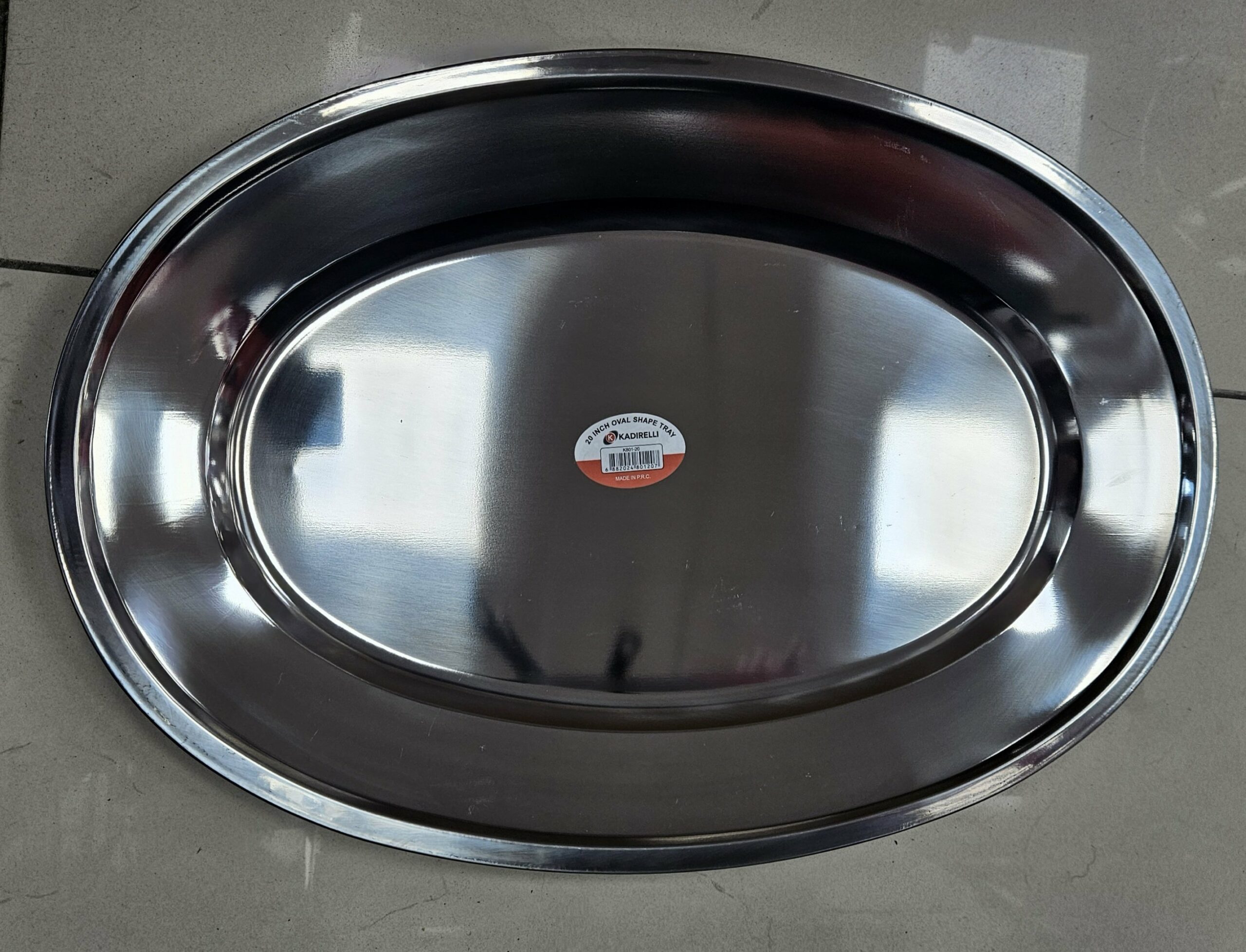 Plateau INOX 20" - Vaisselle et art de la table