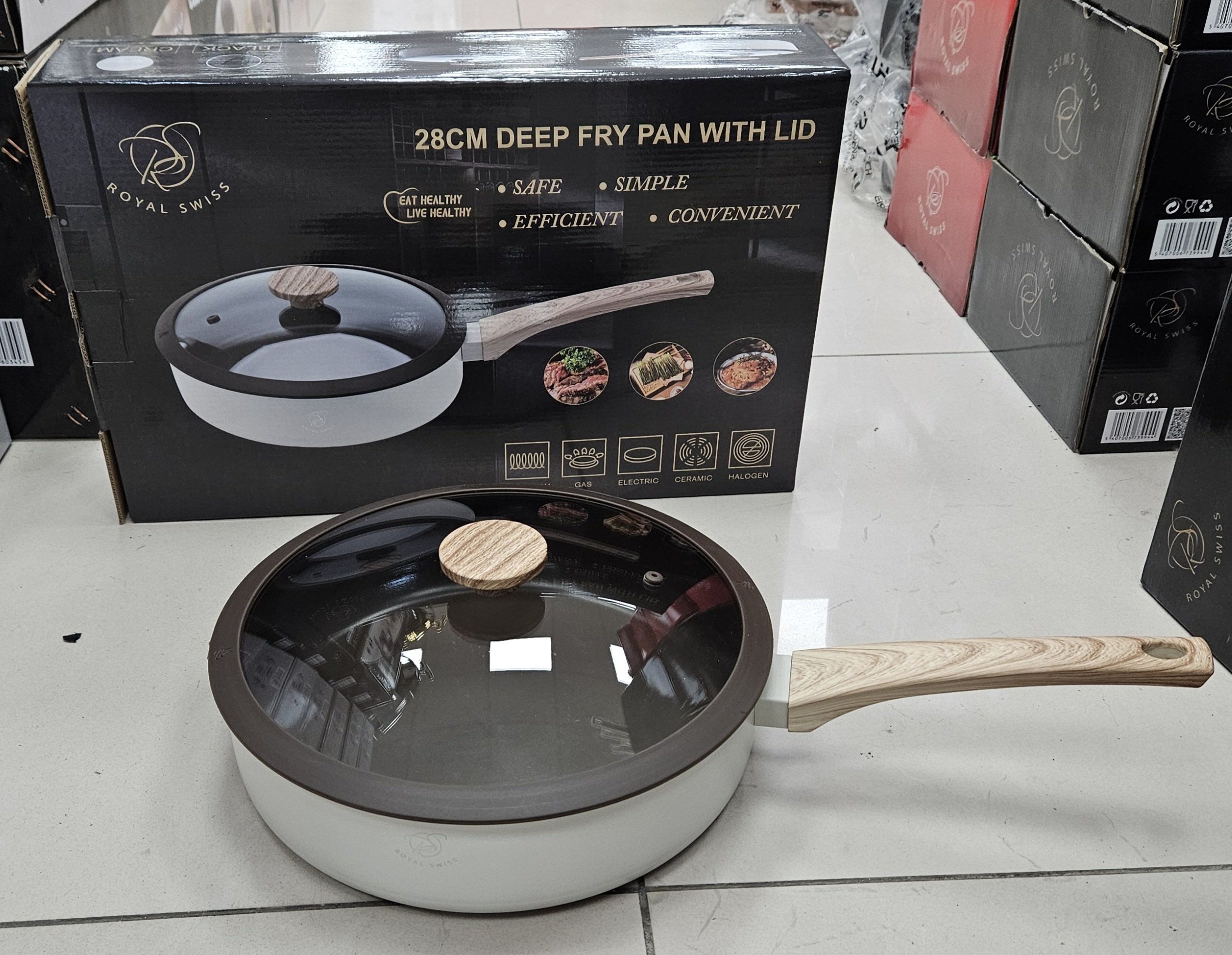 Sauteuse 28 CM Rs - Blanc