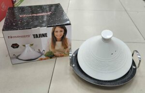 Tajine 34 CM Inox/pierre Eb