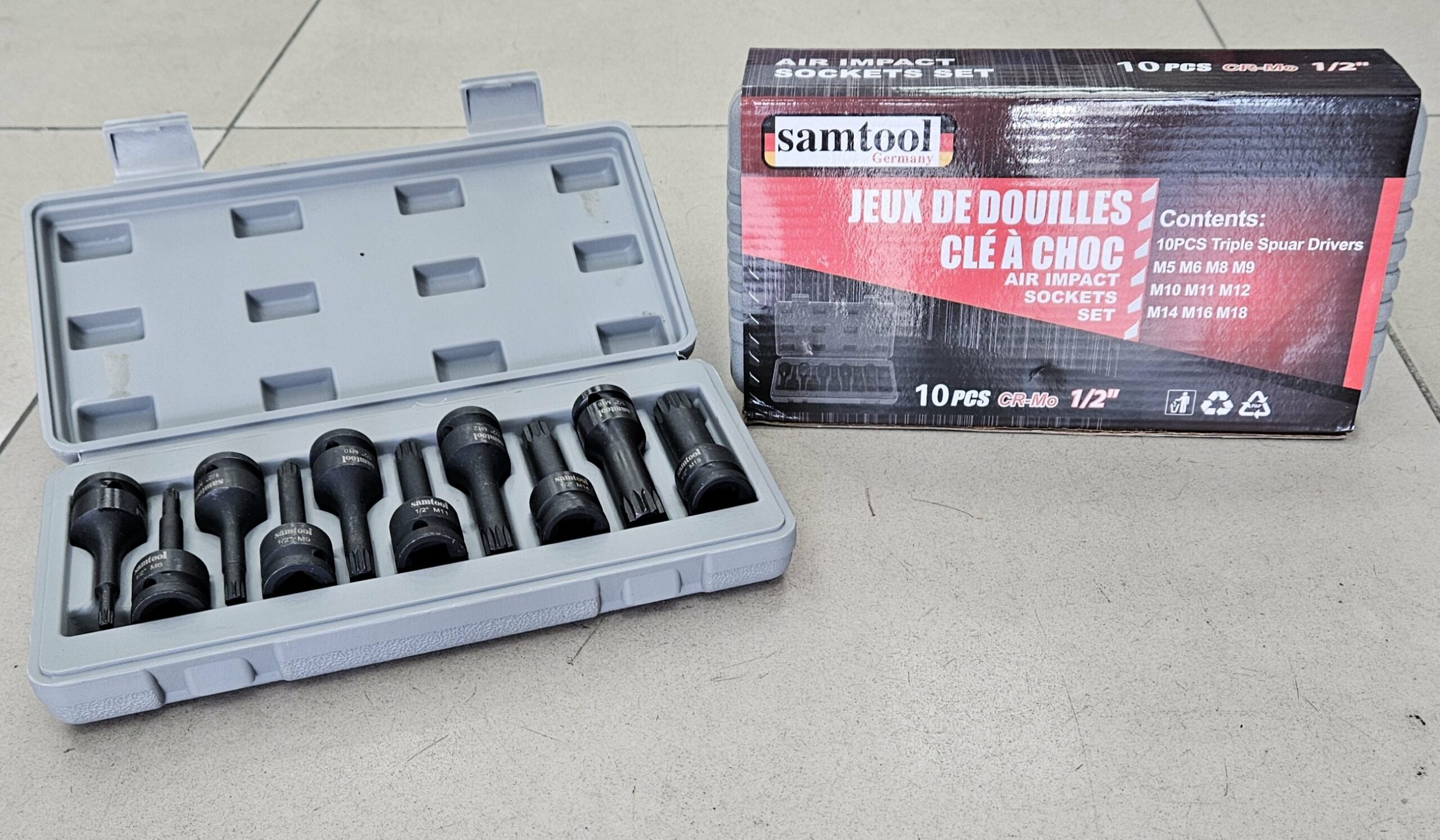 Douille Renforcé M - 10 Pièces