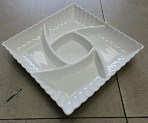 Plat de présentation en porcelaine - YS-T11