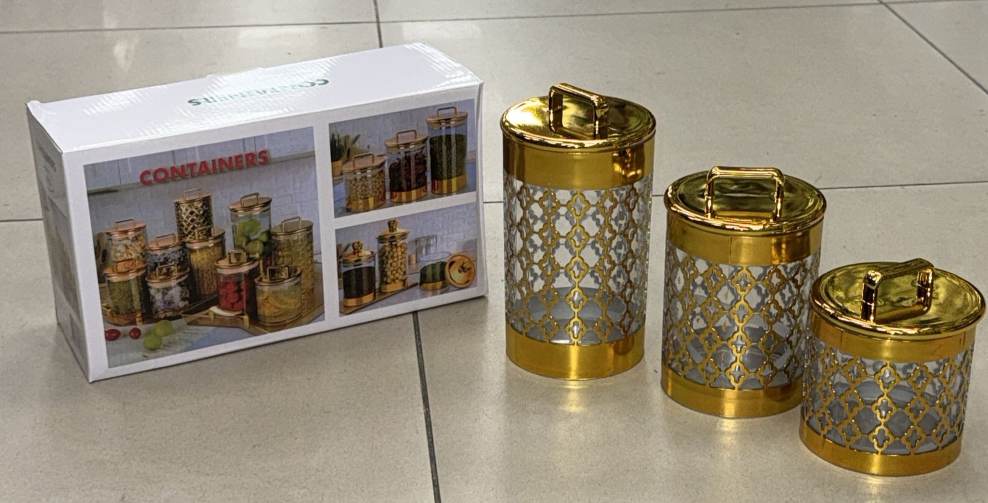 Pot 3pcs en plastique - YS-E06