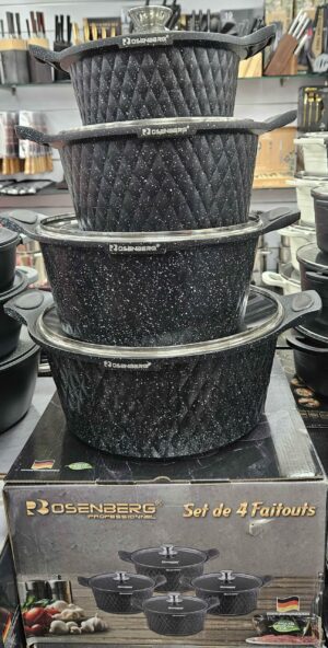 Faitout 20+24+28+32 CM Diamand Eb
