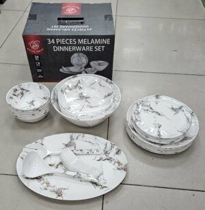 Service en Mélamine 34 Pièces