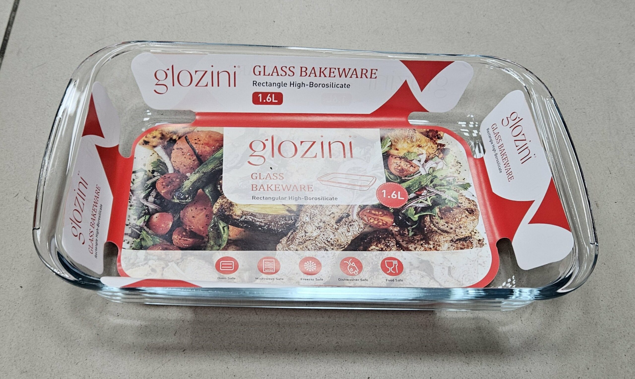 Plat en Pyrex Rectangle 1.6 L