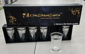 Verre à Thé 6 Pièces Silver Rb