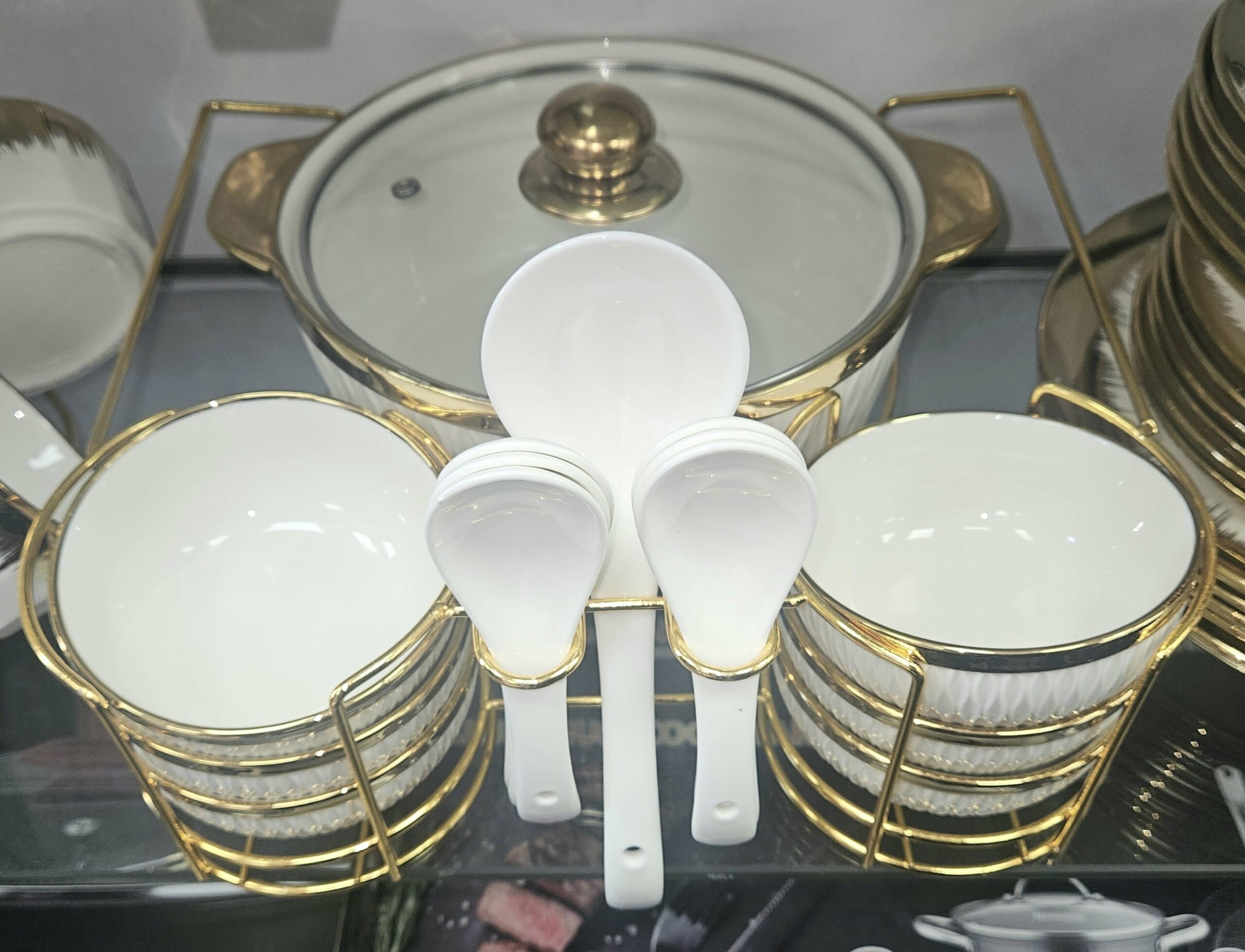 Soupière en porcelaine 16pcs
