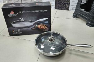 Wok 30 CM Nie D'abeille Eb