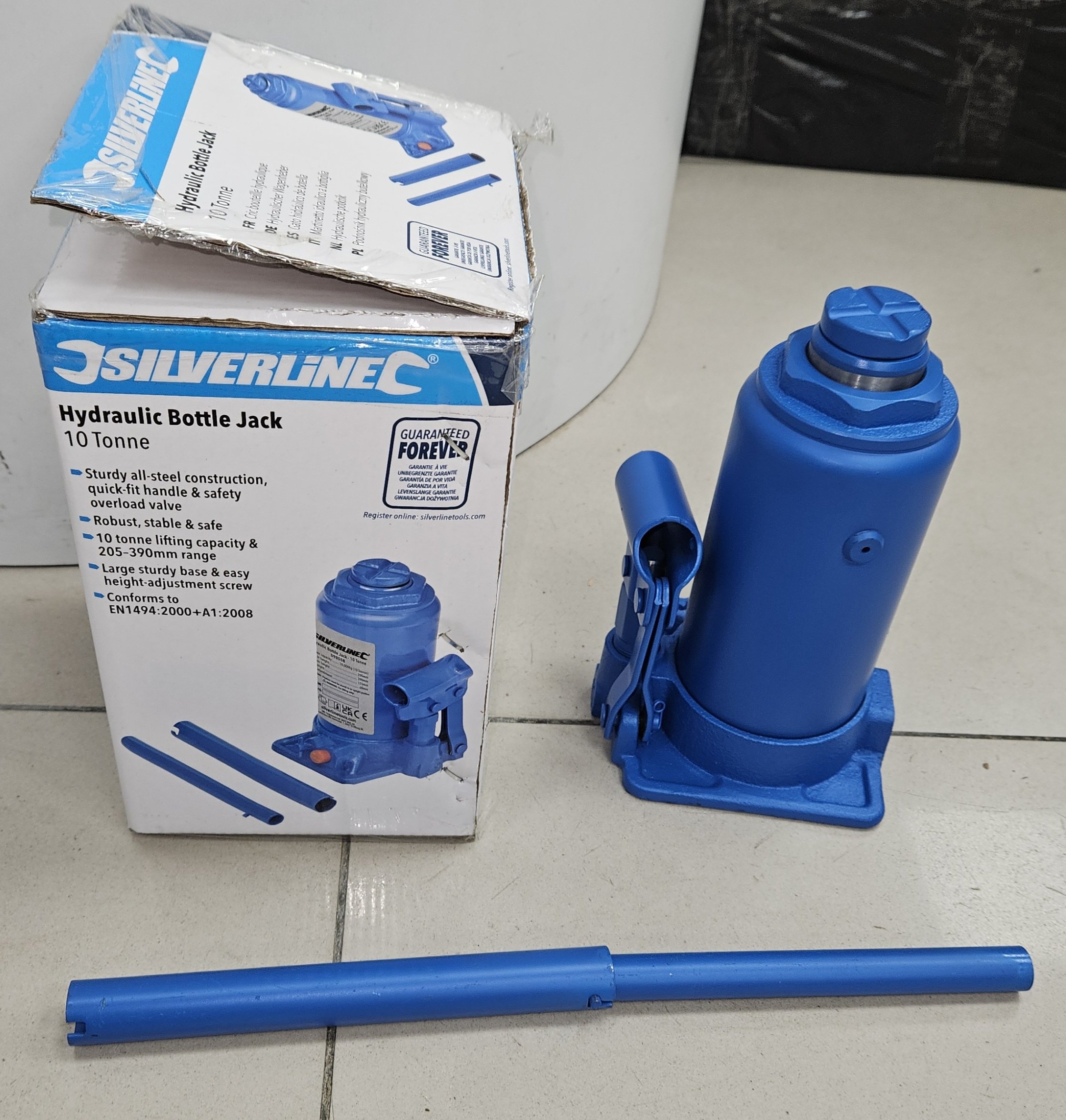 Cric bouteille 10T