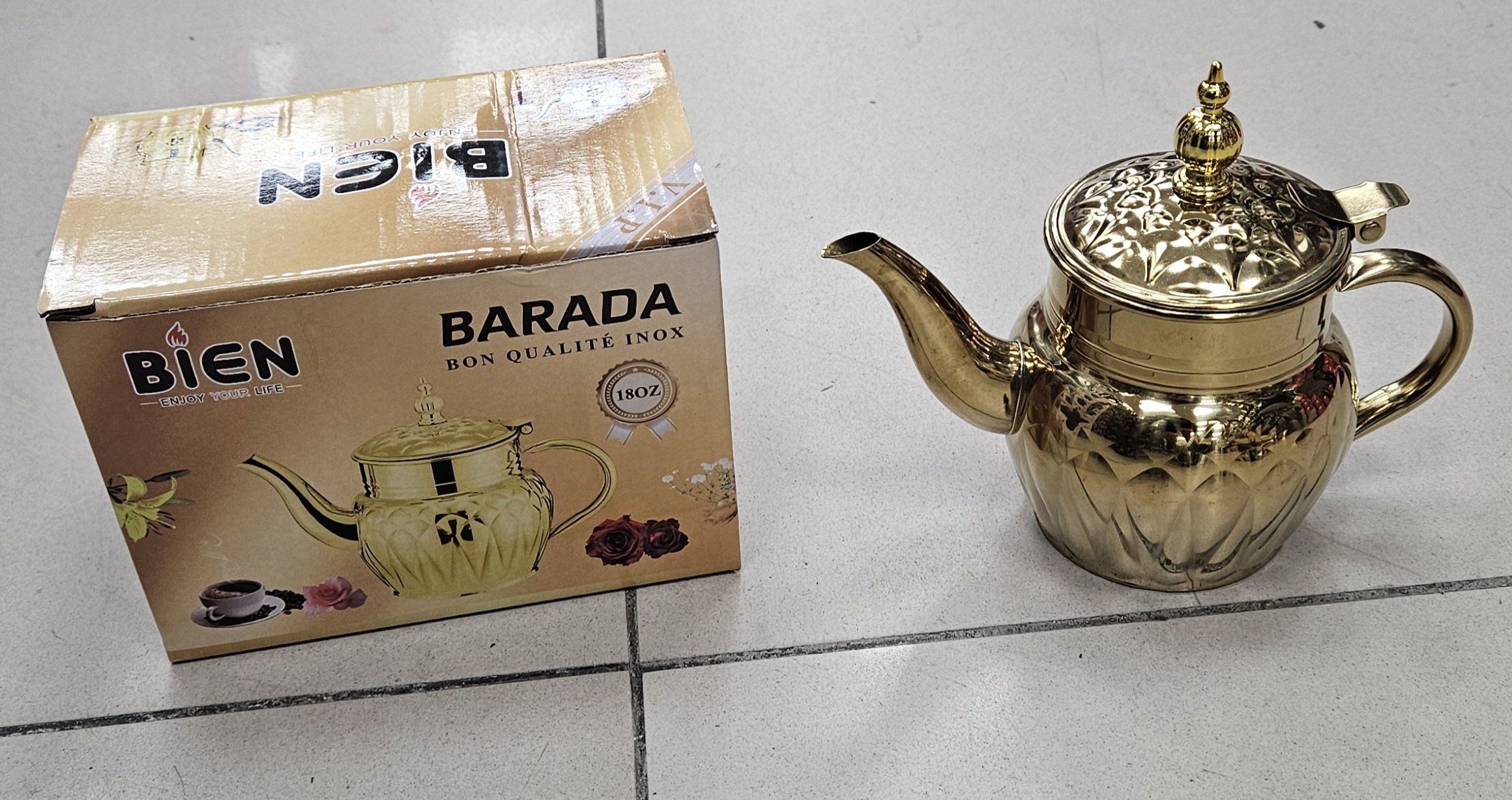 Theiere 0.5L gold