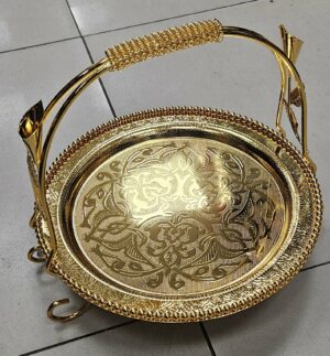 Plateau avec hanse Gold 31.5cm