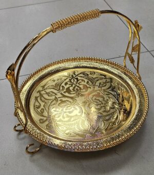 Plateau avec hanse Gold 36cm