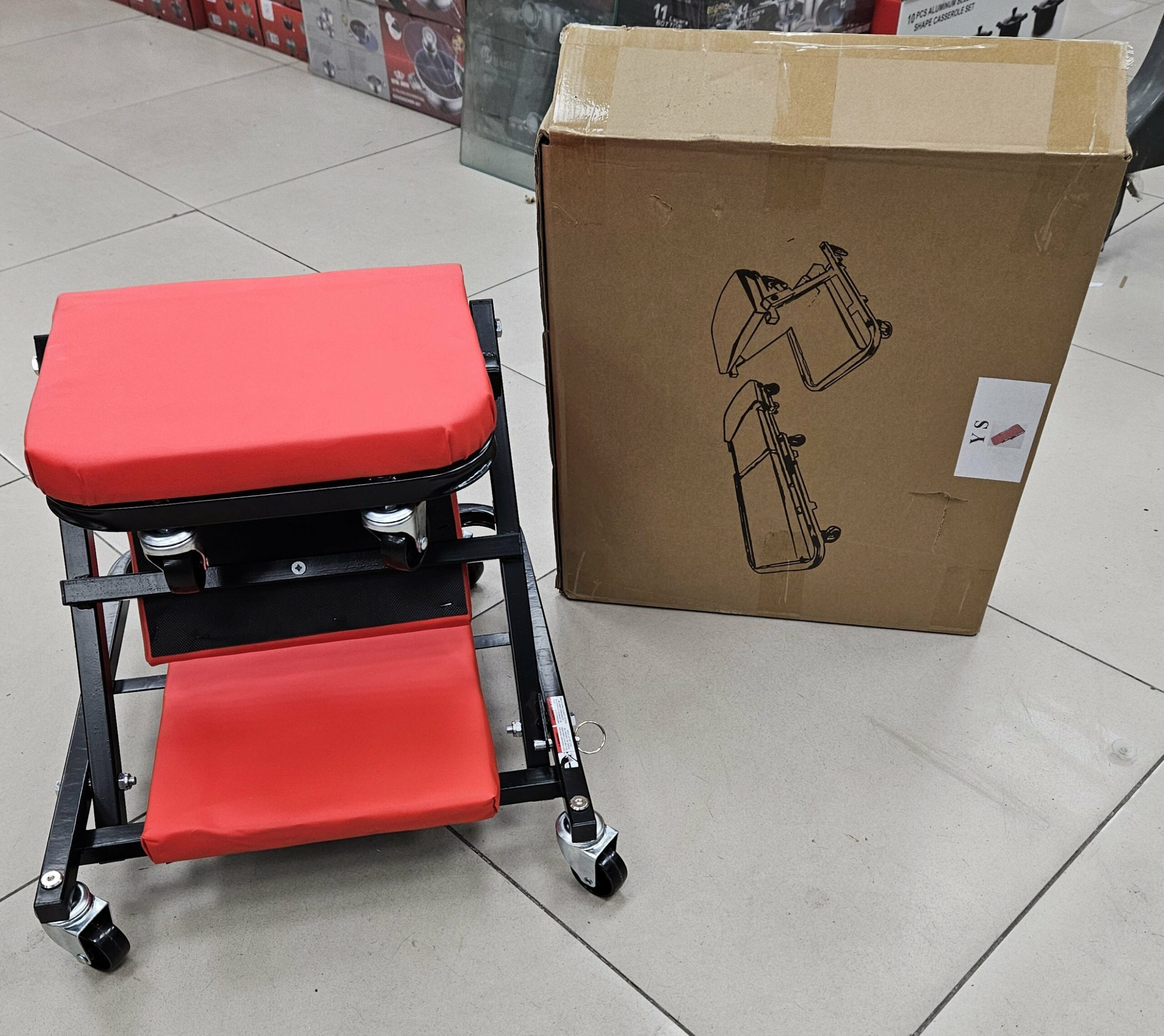 Chariot de visite