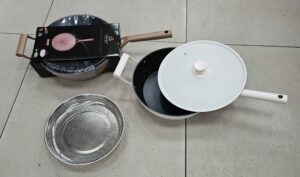 Sauteuse avec panier à frire