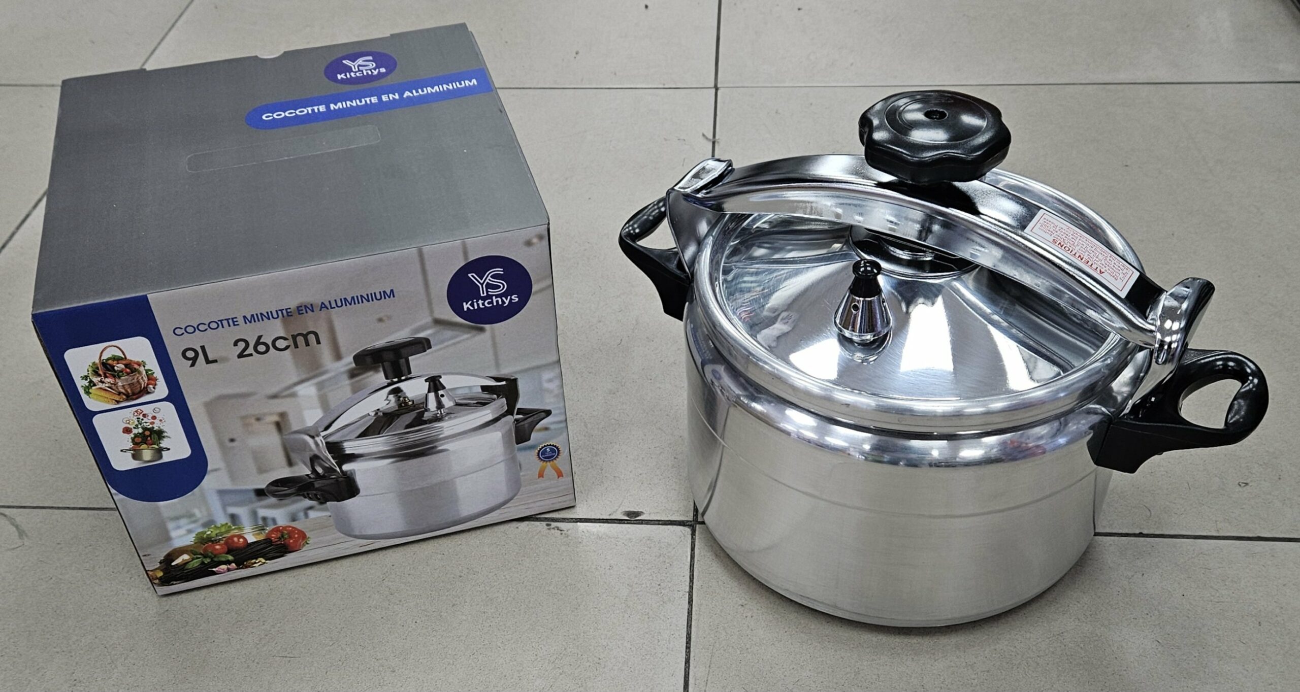 Cocotte Aluminium 9L/26cm YS