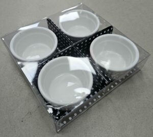 Ramequin en porcelaine X4 - YS-T53