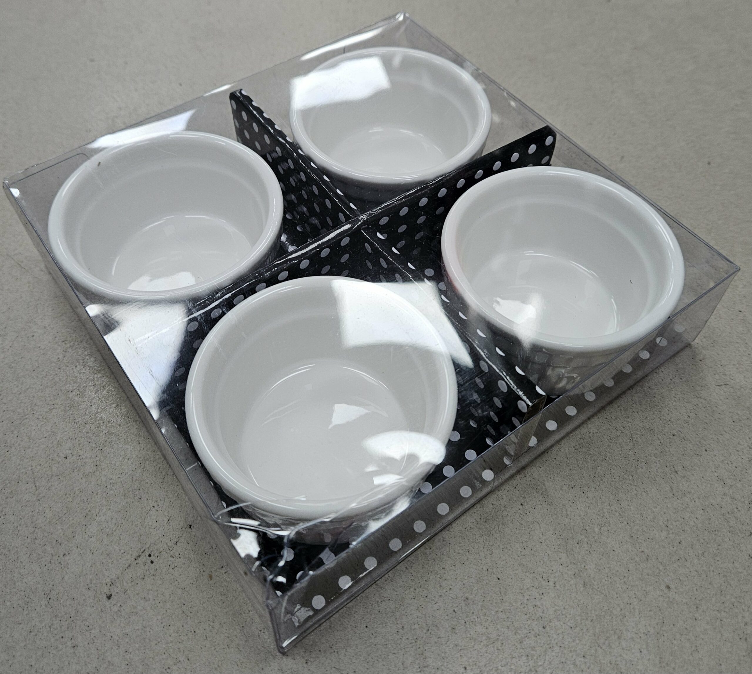 Ramequin en porcelaine X4 - YS-T53