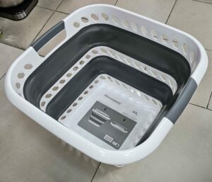 Panier à linge rétractable 40L