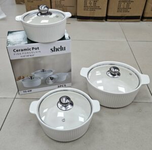 Soupiere en porcelaine 3pcs - YS-T72