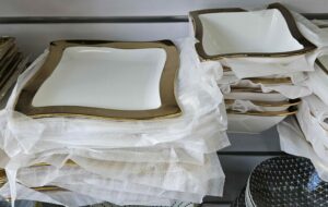 Service en porcelaine 18pcs - Carré - YS-T40