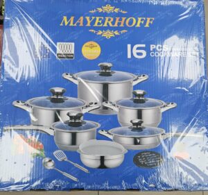 Batterie 16pcs en inox - MayerHoff