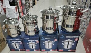 Couscoussier Inox 4L+6L+8L+12L