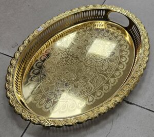 Plateau oval 46.5cm*33.5cm Gold - YS-W17