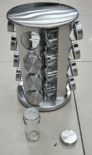 Caroussel à épices 16pcs - Silver - YS-D07