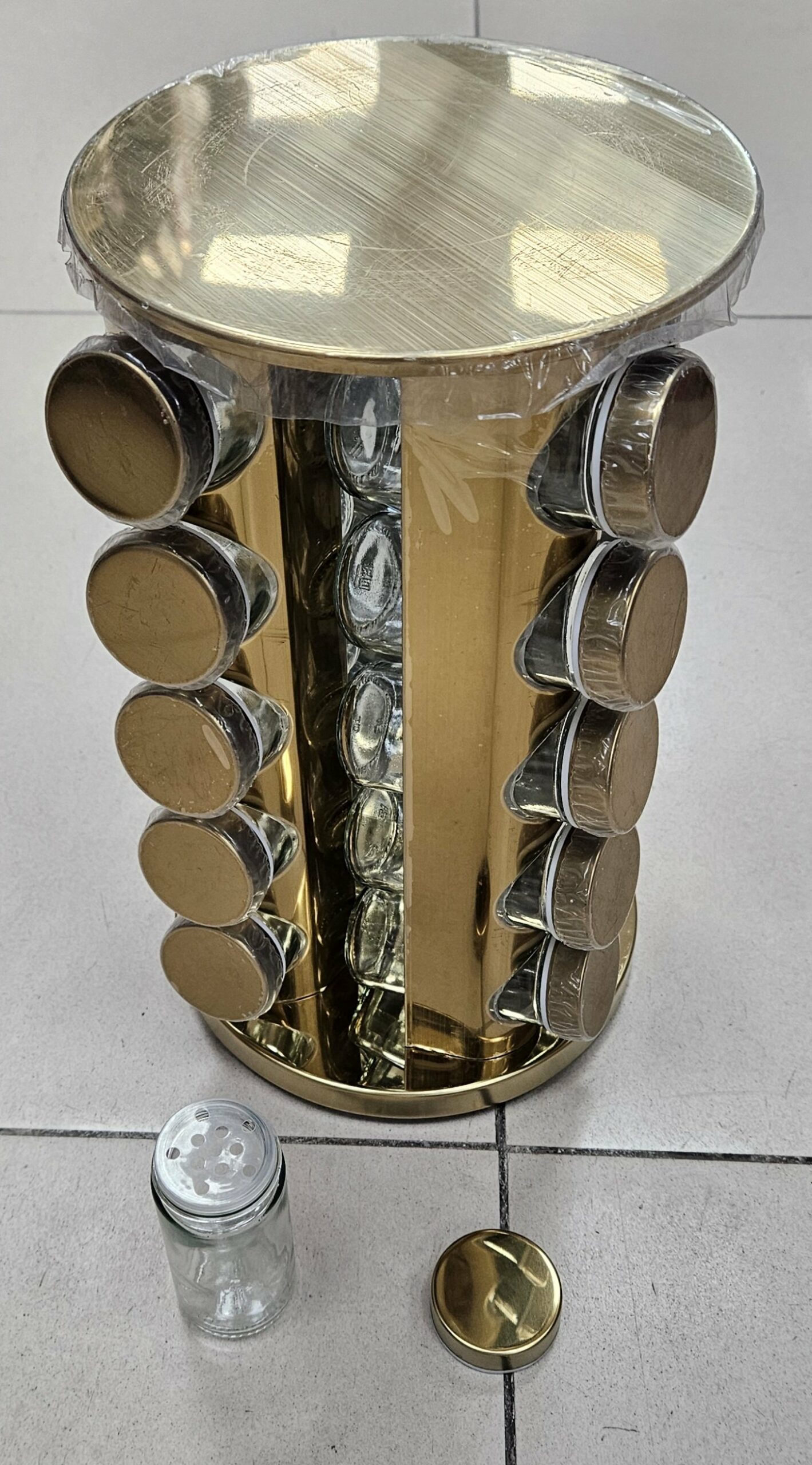 Caroussel à épices 20pcs - Gold - YS-D05