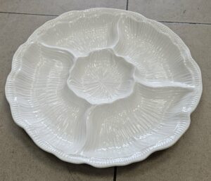 Plat de présentation en porcelaine - YS-T14