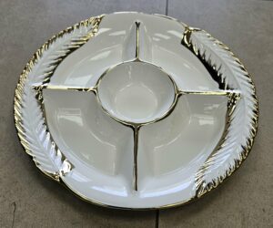 Plat de présentation en porcelaine - YS-T07