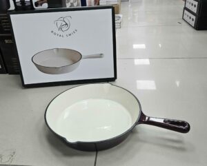 Poele 25.5cm Fonte d'Aluminium - Violet