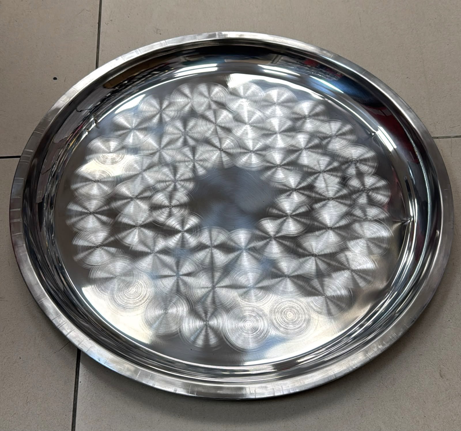 Plateau inox 50cm